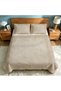 طقم غطاء لحاف من الفلانيل الدافئ مكون من 3 قطع، ديكور متعدد الاستخدامات بأسلوب بوهو للمنزل - 3