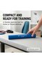 FlexBar Tennis Elbow and Grip Strength Trainer, 12 Inch Natural Rubber Resistance Bar for Forearm Strengthening, Grip Training and Exercise, Individually Packed, Yellow Red Green Blue - 5