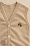 Unisex Baby Vest with Pelit Print, Made of Cotton Jersey Without Lycra - 2