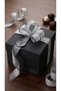 Imported from France: 25mm Silver Organza Ribbon with Wire - For Engagement Gift Bags, Engagement Ceremonies, and Luxury Gift Wrapping - Bows That Never Come Undone - 20 Meters - 4