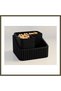 3D-Printed Pistachio Bowl - Dual-Chamber Shell Separator Serving Bowl - Black Black BX