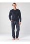 Men's 6410-11 Microsoft Winter Pajama Set with Pockets