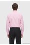 Pink Solid-Color Regular-Fit Long-Sleeve Woven Cotton Blend Shirt - 6