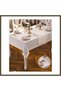 8-Person Dinner Set, 10-Piece Placemat Set, 160 × 220 cm, Elegant Table Set BX