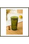 Allegra Dark Green 6-Piece Glass Set, 750 ml, Acrylic Material—Not Glass, Shatterproof BX