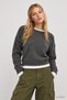 Soft-Textured Knit Sweater LCI0072 ANTHRACITE