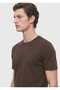 Plum Solid 100% Cotton T-Shirt - 5