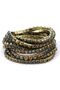 Zr stone bracelet set