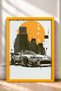 Ink Drawing of a Japanese Drift Car—Framed Art Print, Car Poster, Garage or Office Wall Decor OTO178 - 3