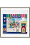 SH59692 84-PIECE MAGNET STANDARD SERIES COLORFUL BLOCKS BX