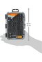 طقم مكون من 117 قطعة من رؤوس البراغي مقاس 1/4 بوصة من الكروم فاناديوم - 5