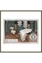 Krem-Krem Lavinya 5-Piece Linen Lace Table Runner Set, Bridal Living Room Set BX