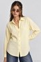 Embroidered Transitional Muslin Shirt LHF0038 YELLOW - 2