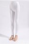 White Children's Leggings with a Terry Lining - 2