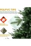 1.2M/1.5M/1.8M/2.1M/2.4M/3M Artificial Christmas Tree, PE & PVC Mixed Tips, Wire Memory Branches, Realistic Pine for Holiday Decor - 3