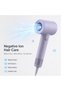 A15 High Speed Hair Dryer, Negative Ions Blow Dryer, Lightweight with Magnetic Concentrator Nozzle-Purple CN - 5