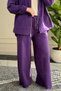 9290 - Stylish and Comfortable 2-Yarn Hooded Casual Women's Set - 5