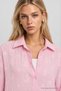 Embroidered Transitional Muslin Shirt LHF0038 PINK - 4
