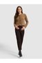 Taupe Color Soft-Textured Button-Front Knit Cardigan 50331252-VR271 - 4