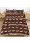 Modern Boho Pattern 3Pcs Bedding Set, Soft Bedroom Bedding - 6