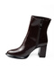 512 Brown Women's Heeled Boots - 3