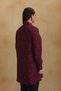 Burgundy-Patterned Tunic - 6