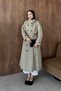 Gökşin Buttoned Trench Coat, mint - 4