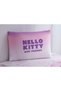Zorluteks Out Hello Kitty & Friends Patterned 2 Pieces 100% Cotton Fabric Pillowcase 50X70 cm - 2