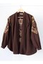 kimono with ethnic patterned embroidery - 2