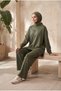 Stone-Embellished Soft Textured Flexible Premium Suit - 2