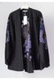 Ethnic Embroidered Oversized Denim Kimono - 3