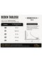 ZRK-X24 Premium Black Vegan Leather Men's Classic Casual Shoes with Platform Soles - 5