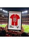 Paul Scholes No. 18 Collectible Jersey Frame, 23 x 15 cm, Red Football Shirt Decor for Desk & Shelf - 5