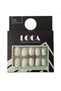 Loca press on nails pink chrome coffin shape (2) - 3