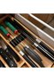 In-Drawer Knife Organiser Set of 3, Knife Holder for Chef, Utility and Paring Knives, Marble - 6