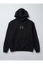 TREND Y2K / Vintage Retro ANGEL WINGS Oversized 3-Strand Brushed Inside Angel Wing Stone-Printed Sweatshirt - 2