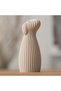 Mother Figurine with Heart, 13.3 cm Minimalist Abstract Statue, Modern Home Decor Sculpture - 5