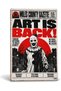 Horror Newspaper Wall Art, Silent Clown, 3D Printed Retro Front Page Plaque for Horror Fan Room