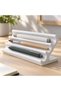 Modern Pen Display Stand 15 cm, White, Minimalist Tiered Desk Pen Holder for Fountain Pens - 4