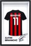 Zlatan Ibrahimovic No. 11 Collectible Jersey Frame, 23 x 15 cm