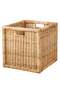 BRANÄS Basket, rattan, 32x34x32 cm