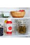 KLIPPKAKTUS Storage box for fridge, transparent, 32x14x14 cm - 2