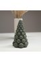 Bubble Christmas Tree Figurine 15 cm, Shelf and Desk, Sage Green, Sage Green - 7