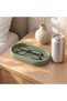 Eyeglasses Tray, Oval Sunglasses and Glasses Holder Dish with Textured Non-Slip Base, Sage Green - 2