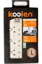 Plug Socket with Three Plugs, 3 Meter Cable Length