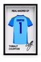 Thibaut Courtois Real Madrid No. 1 Collectible Jersey Frame, 23 x 15 cm