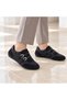 Women's Lace-Up Double Buckle Casual Shoes with Comfortable Soles - 5