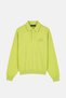 Caretta SuperSoft Oversized Polo Collar Sweatshirt - Pistachio Green