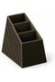 TV Remote Control Holder, 3-Slot Organizer Caddy for Coffee Table, Media Console & Bedside - 5