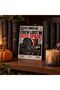 Horror Newspaper Wall Art, Space Creature, 3D Printed Retro Front Page Plaque for Horror Fan Room - 4